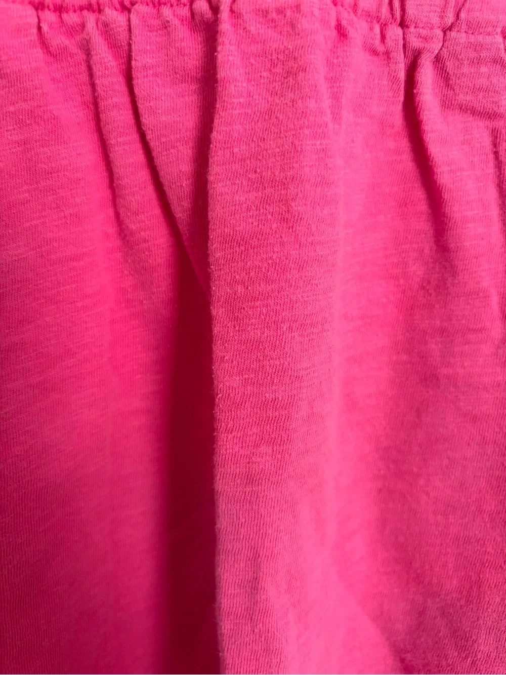 OshKosh B'gosh Bright Pink Eyelet Pocket Drawstring Knit Dress